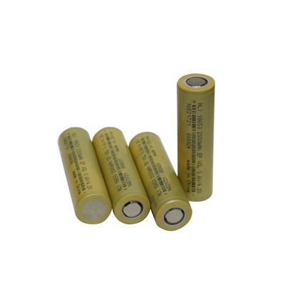 इलेक्ट्रिक स्कूटर के लिए उच्च सुरक्षा 3.6 वोल्ट रिचार्जेबल 2000mah 18650 बैटरी