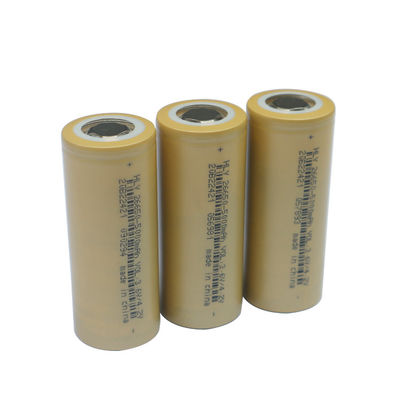 पावर टूल्स के लिए HLY बड़ी क्षमता लिथियम 26650 बैटरी 5000mah 3.6V उच्च दर