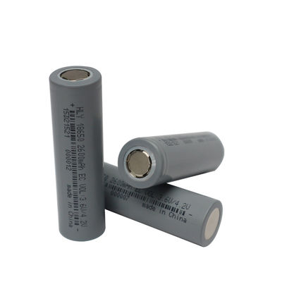 खिलौना कारों के लिए छोटी रिचार्जेबल 2600mah 18650 बैटरी लिथियम बैटरी