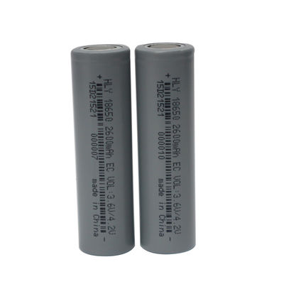 HLY उच्च क्षमता 18650 बैटरी 2600mAh 3.6V रिचार्जेबल लिथियम आयन बैटरी