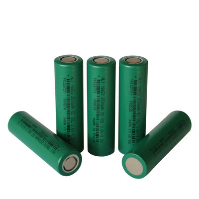 ऊर्जा भंडारण के लिए रिचार्जेबल लिथियम 2500mah 18650 बैटरी सेल