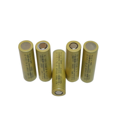 उपभोक्ता इलेक्ट्रॉनिक्स के लिए 500 टाइम्स हाई पावर रिचार्जेबल 2000mah 18650 बैटरी सेल