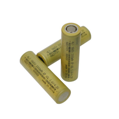 ऊर्जा भंडारण ली आयन 2000mah 18650 बैटरी रिचार्जेबल केसी सीई बीआईएस