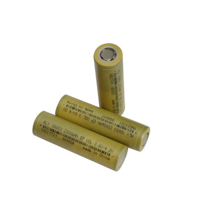 ऊर्जा भंडारण ली आयन 2000mah 18650 बैटरी रिचार्जेबल केसी सीई बीआईएस
