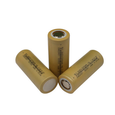 डीप साइकिल बेलनाकार 26650 बैटरी 5000mAh, 3.6V लिथियम आयन बैटरी सेल