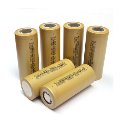 सौर ऊर्जा के लिए बेलनाकार आकार लिथियम आयन बैटरी 26650 3.6v 4000mAh