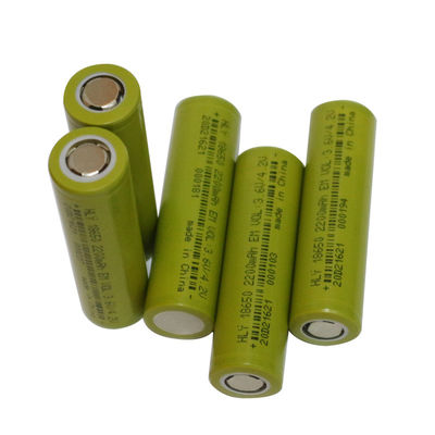 18650 रिचार्जेबल लिथियम बैटरी, 3.6v 2200mah लिथियम आयन बैटरी सेल
