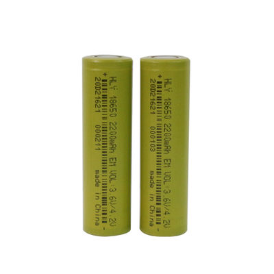 2200mah 18650 लो सेल्फ डिस्चार्ज रिचार्जेबल बैटरी लिथियम बैटरी सेल