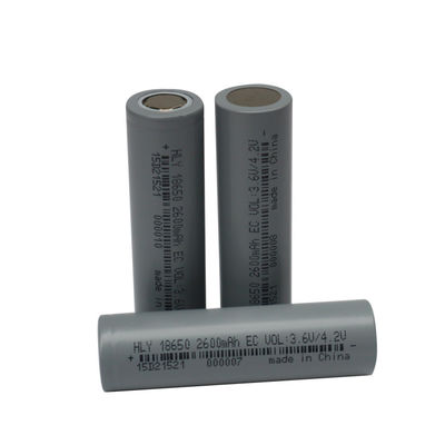 इलेक्ट्रिक स्कूटर के लिए डीप साइकिल लिथियम 18650 3.7 वोल्ट 2600mah रिचार्जेबल बैटरी