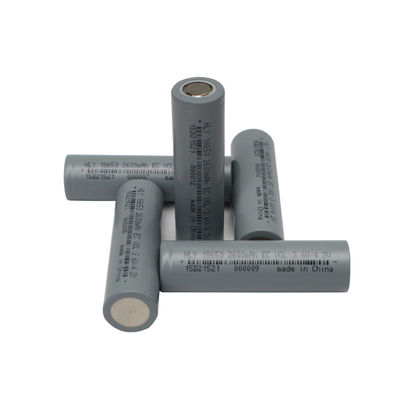 फास्ट चार्जिंग 18650 लिथियम बैटरी सेल 0.5C रिचार्जेबल बैटरी 2600mah
