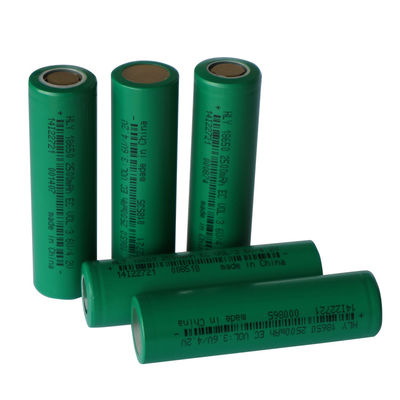रिचार्जेबल लिथियम आयन ब्राइट लाइट टॉर्च बैटरी 18650 3.6V 2500mAh