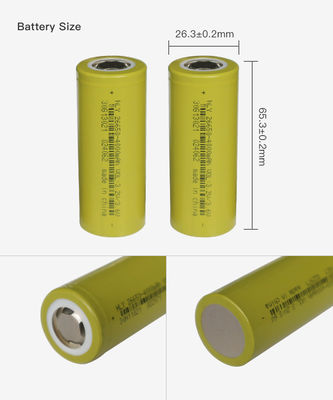 HLY 3C 4000mAh NCM लिथियम बैटरी 26650 रिचार्जेबल 3.6 वोल्ट लिथियम बैटरी