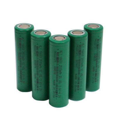 18650 3.6 वोल्ट 2500mah ली आयन बैटरी रिचार्जेबल लिथियम सेल UN38.3