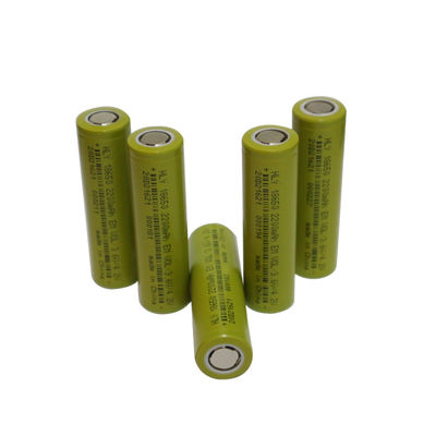 इलेक्ट्रिक वाहन के लिए उपयुक्त 3.2v 2200mAh 18650 लिथियम आयन बैटरी