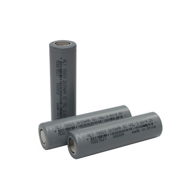 सौर पैनल के लिए उच्च चक्र 3.6v 2600mah 18650 ली आयन बैटरी
