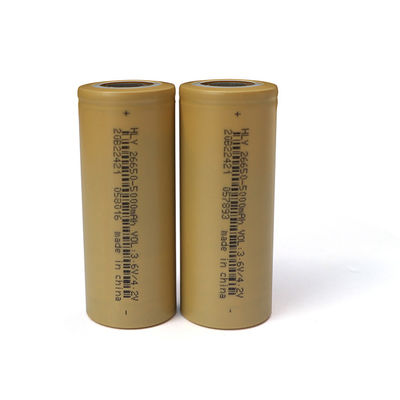 OEM ODM 5000mAh बेलनाकार उच्च शक्ति घनत्व लिथियम आयन बैटरी सेल 26650