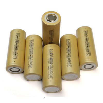 OEM ODM 5000mAh बेलनाकार उच्च शक्ति घनत्व लिथियम आयन बैटरी सेल 26650