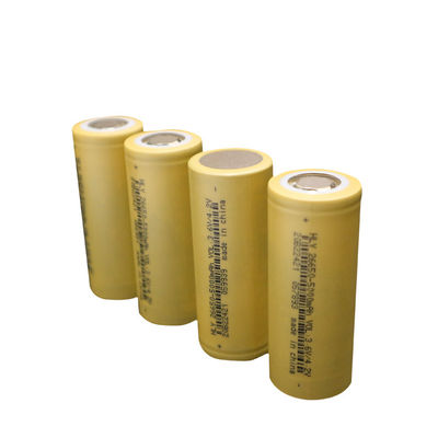 लॉन्ग साइकिल लाइफ 26650 लिथियम बेलनाकार बैटरी सेल 3.6V 5000mAh रिचार्जेबल