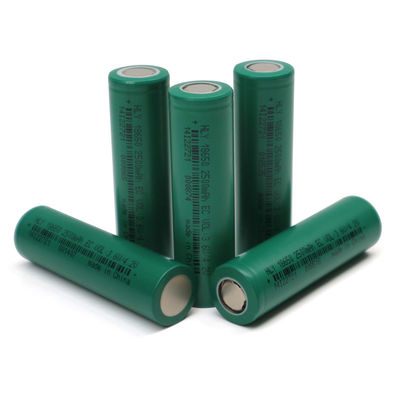 इलेक्ट्रिक वाहनों के लिए HLY 18650 OEM बेलनाकार बैटरी सेल 3.6V 2500mah