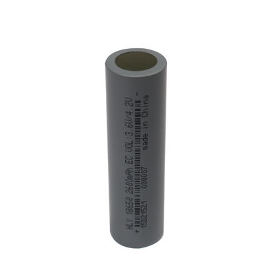 2600mAh 3.6V 18650 लिथियम आयन बैटरी सेल रिचार्जेबल लॉन्ग साइकिल लाइफ