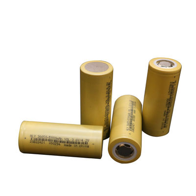 नई ऊर्जा वाहनों के लिए बीआईएस हाई पावर ली आयन 26650 बैटरी 5000mah 3.6v