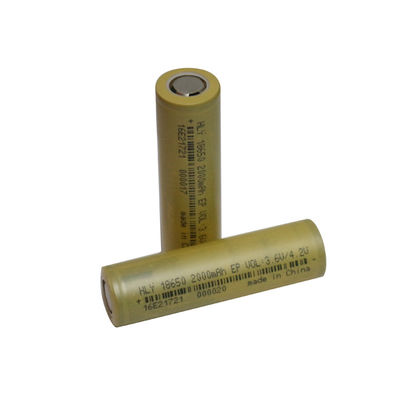 उपभोक्ता इलेक्ट्रॉनिक्स के लिए 3.6V 2000mAh 18650 ली आयन रिचार्जेबल सोलर बैटरी सेल