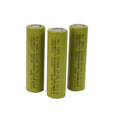 एलईडी टॉर्च के लिए EN62133 18650 3.6V 2200mAh रिचार्जेबल सोलर बैटरी