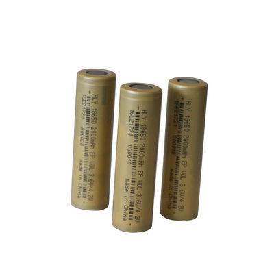 सौर रोशनी के लिए उच्च दर 3.6V 2000mAh 18650 प्रतिस्थापन रिचार्जेबल बैटरी