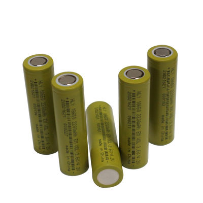 गार्डन लाइट्स के लिए FCC सोलर 18650 2200MAh लिथियम आयन रिचार्जेबल बैटरी